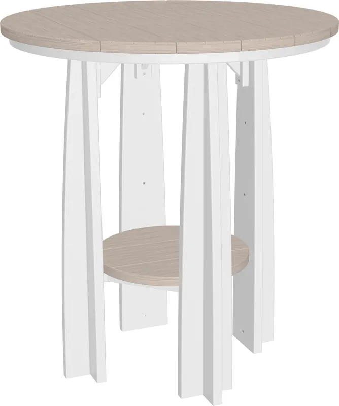 Amish Outdoors Birch/White Balcony Dining Table