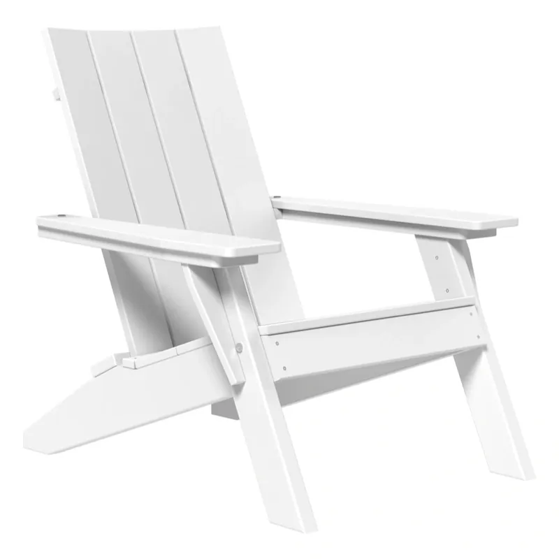 Amish Outdoors Urban White Adirondack Chair