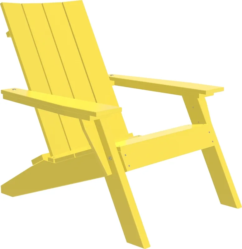 Amish Outdoors Urban Yellow Adirondack Chair