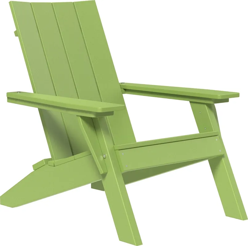 Amish Outdoors Urban Lime Green Adirondack Chair