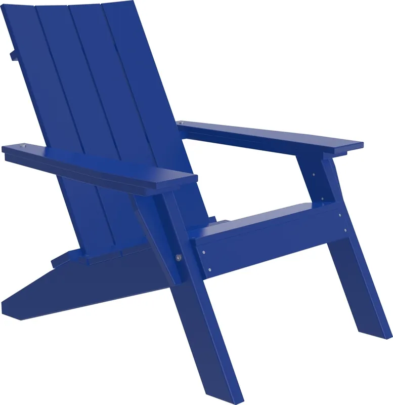 Amish Outdoors Urban Blue Adirondack Chair