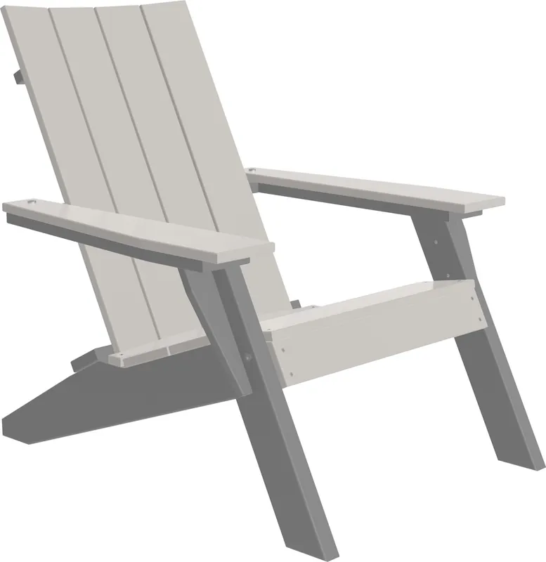 Amish Outdoors Urban Gray/Slate Adirondack Chair