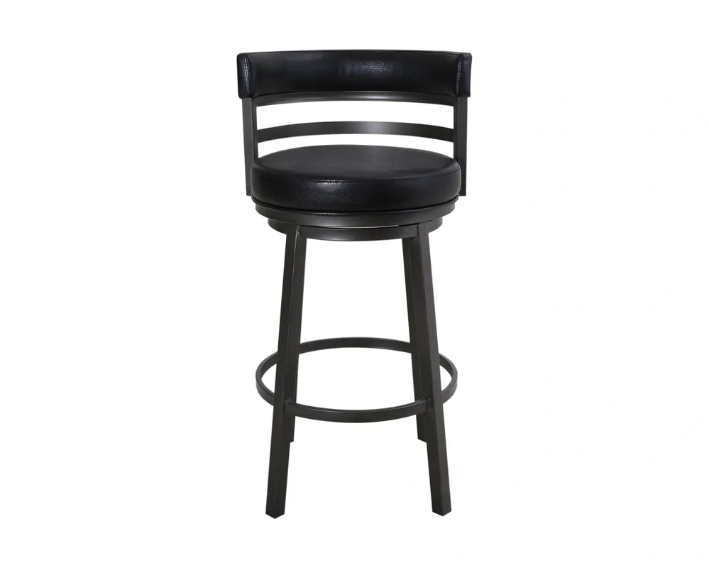 Armen Living Madrid Swivel Counter Stool