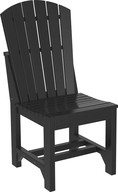 Amish Outdoors Black Adirondack Side Chair