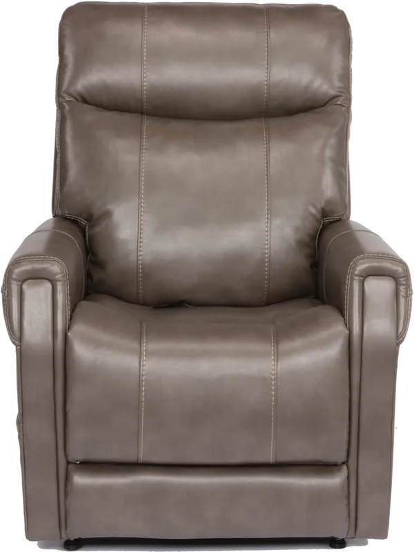 Flexsteel Jenkins Grey Power Lift Recliner