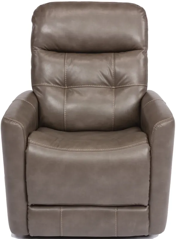 Flexsteel Kenner Grey Power Lift Recliner