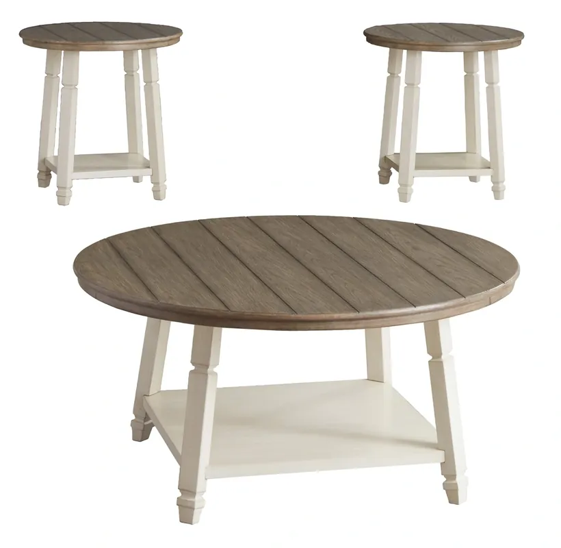 Ashley Bolanbrook Coffee Table & 2 End Tables