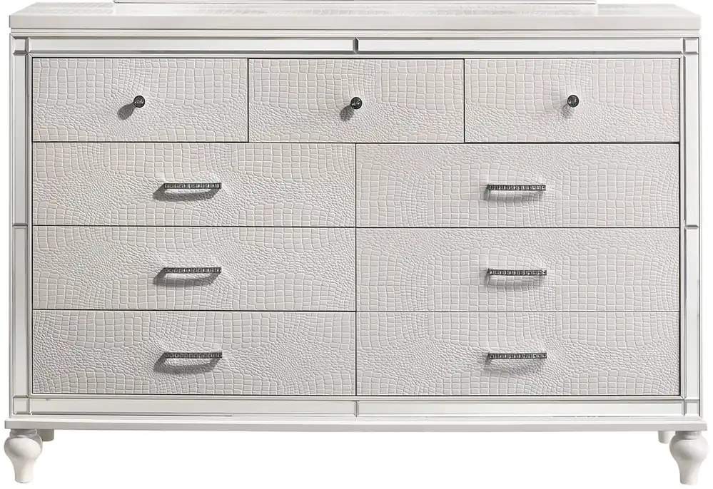 New Classic Valentino White Dresser