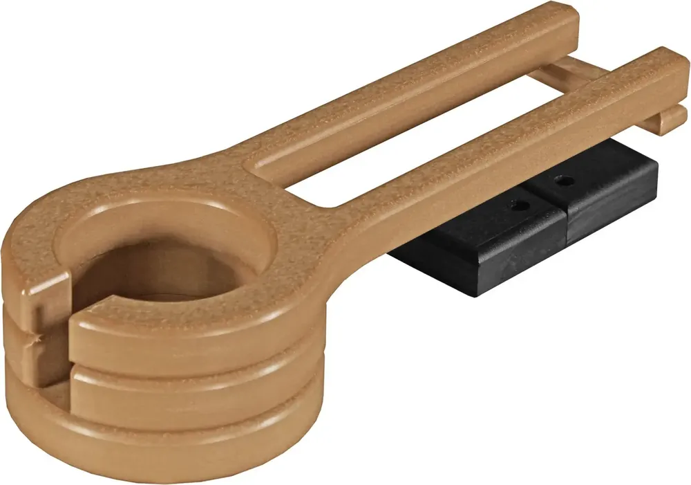 Amish Outdoors Adirondack Glider Cedar/Black Slideout Cup Holder