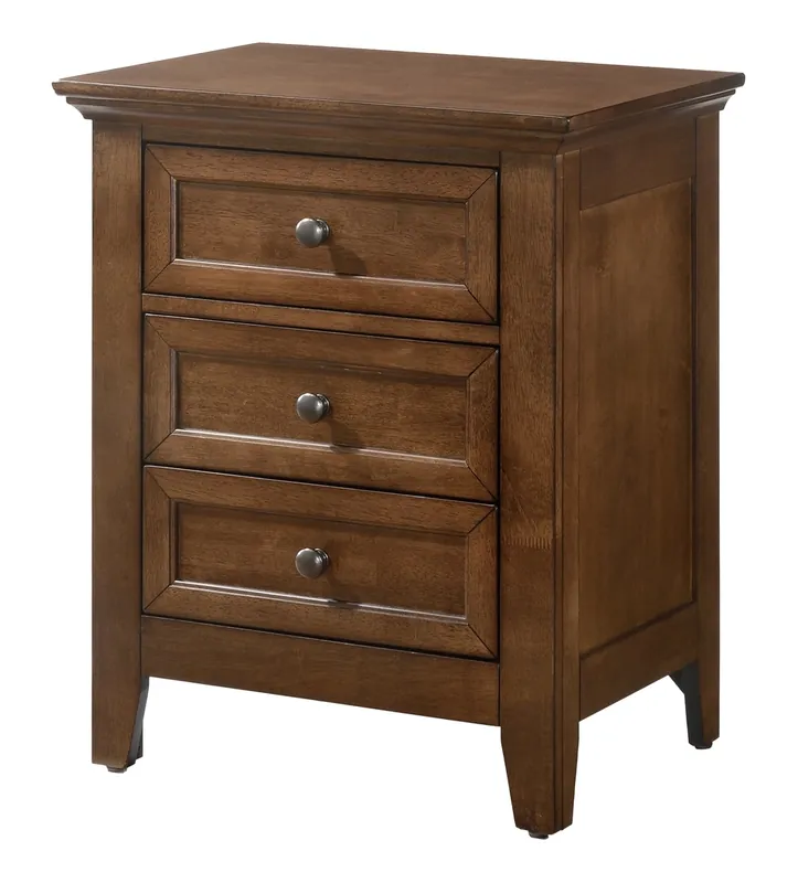 Intercon San Mateo Tuscan 3-Drawer Nightstand