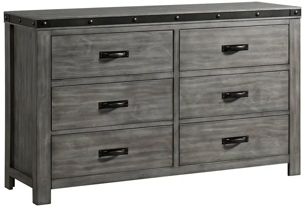 Elements Int'l Wade 6 Drawer Dresser