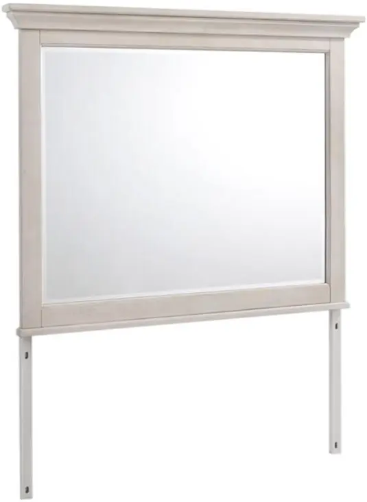 Intercon San Mateo White Dresser Mirror