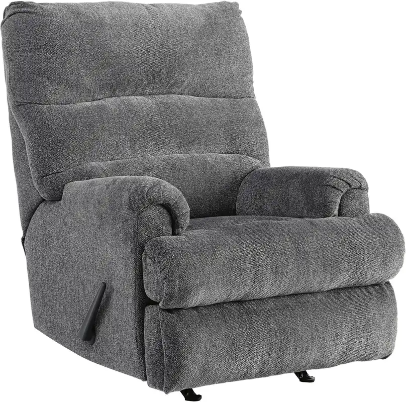 Ashley Manfort Gray Rocker Recliner