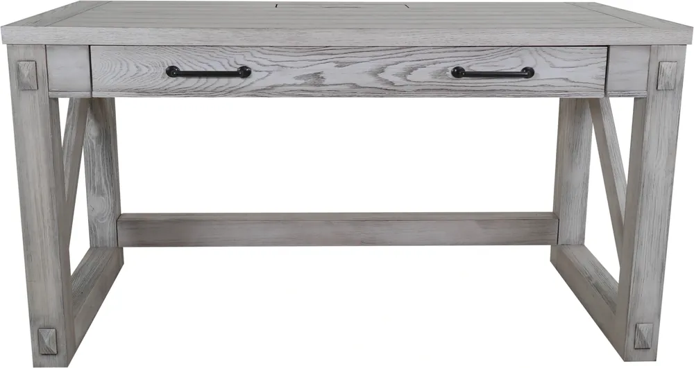 Martin Furniture Avondale White Writing Desk