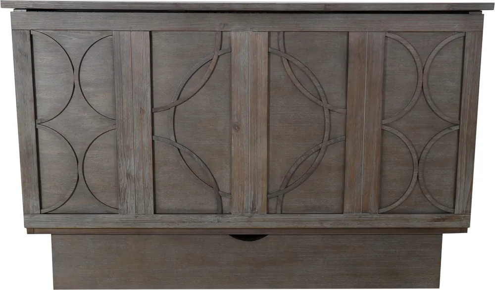 Arason Enterprises Brussels Ash Queen Cabinet Murphy Bed
