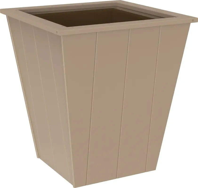 Amish Outdoors Elite 26-Inch Weatherwood Planter