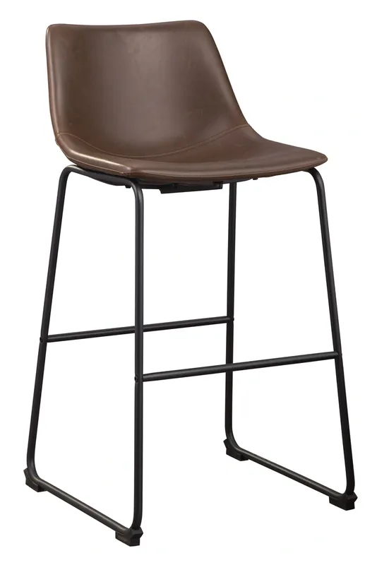 Ashley Centiar Brown Barstool