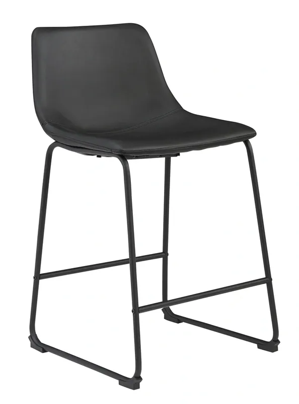 Ashley Centiar Black Counter Stool