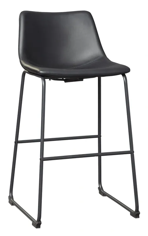 Ashley Centiar Black Barstool