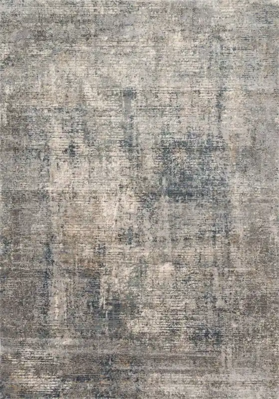 Loloi Teagan Rug in Denim and Slate - 5.3 x 7.6