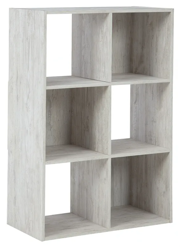 Ashley Paxberry Whitewash Six Cube Organizer