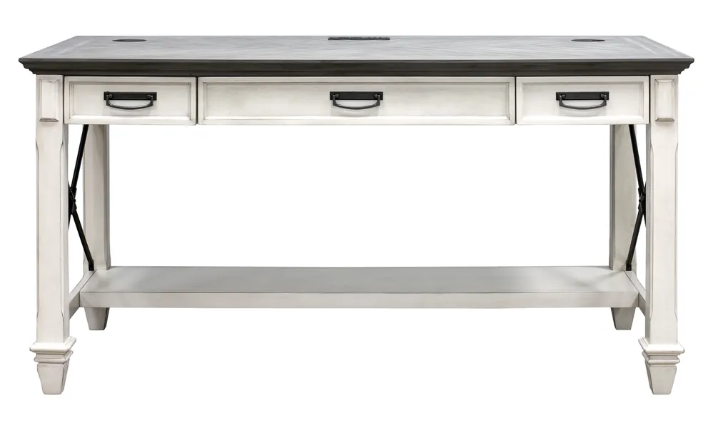 Martin Furniture Hartford White Writing Desk