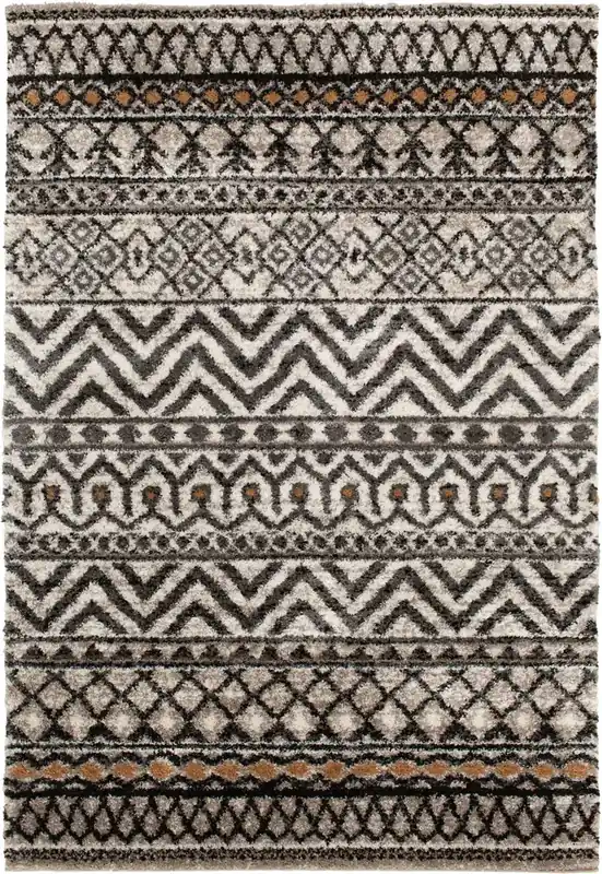 Central Oriental Tulsa Tribal Rug in Multi - 5.3 x 7.6