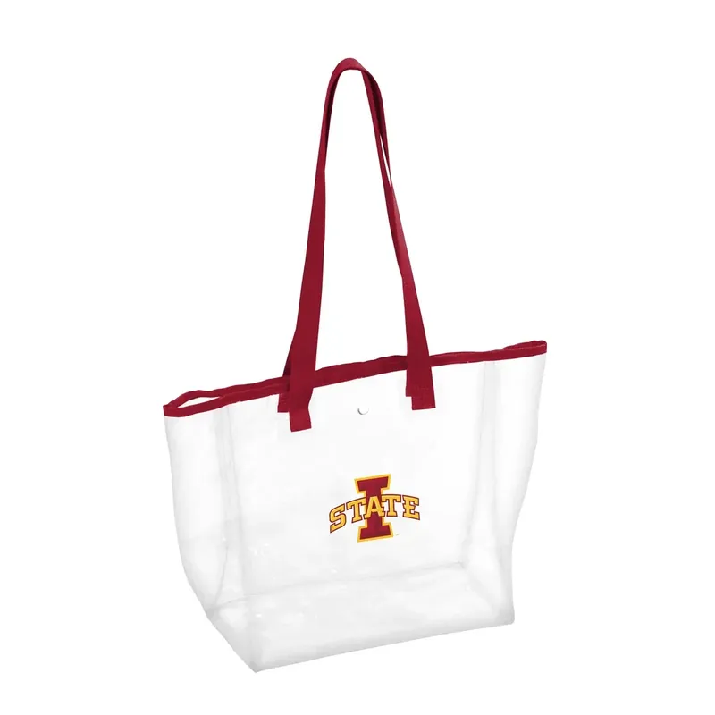 Logo Brands Iowa State Cyclones Clear Stadium Tote