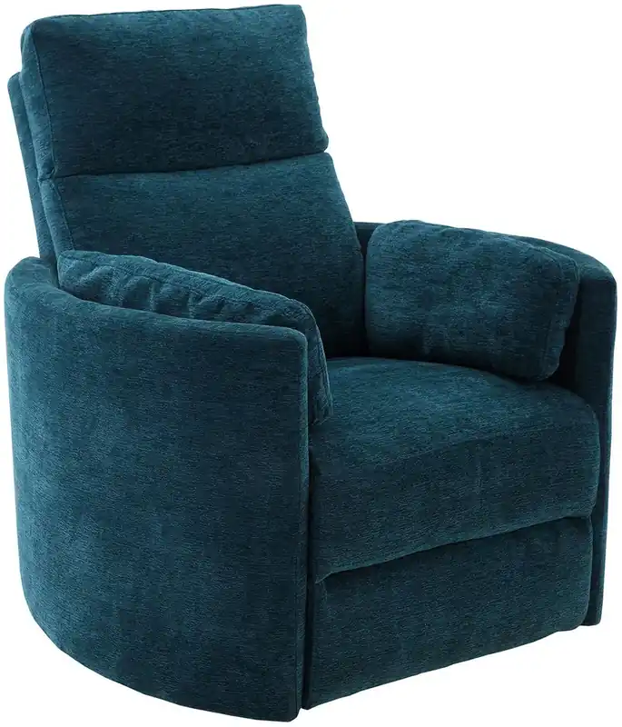 Parker House Radius Blue Power Swivel Glider Recliner