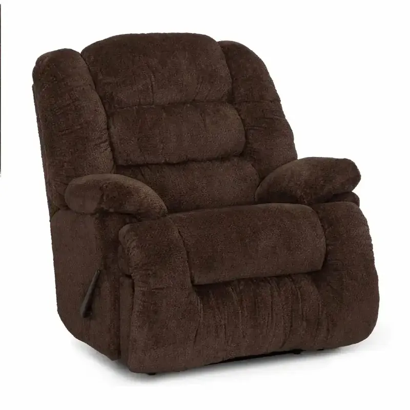 Franklin Titan Big Man Rocker Recliner in Fudge