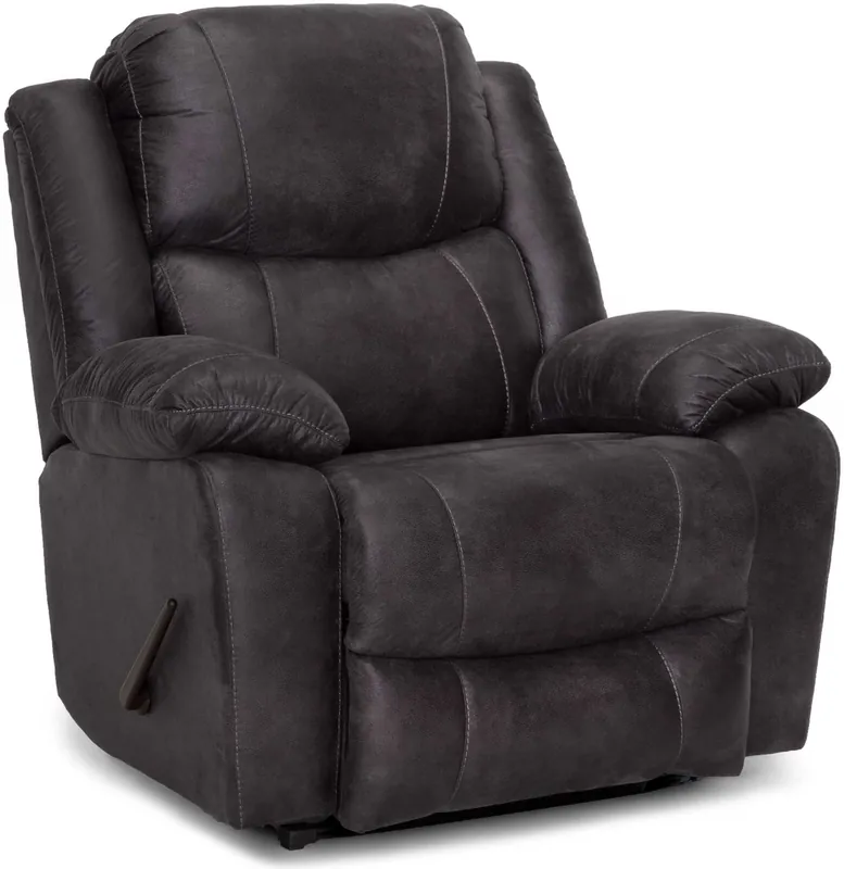 Franklin Titan Big Man Rocker Recliner in Slate