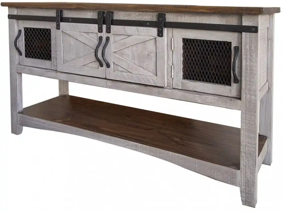 Int'l Furniture Pueblo Gray Sofa Table
