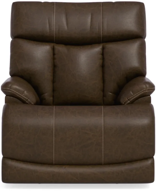 Flexsteel Clive Brown Power Lift Recliner