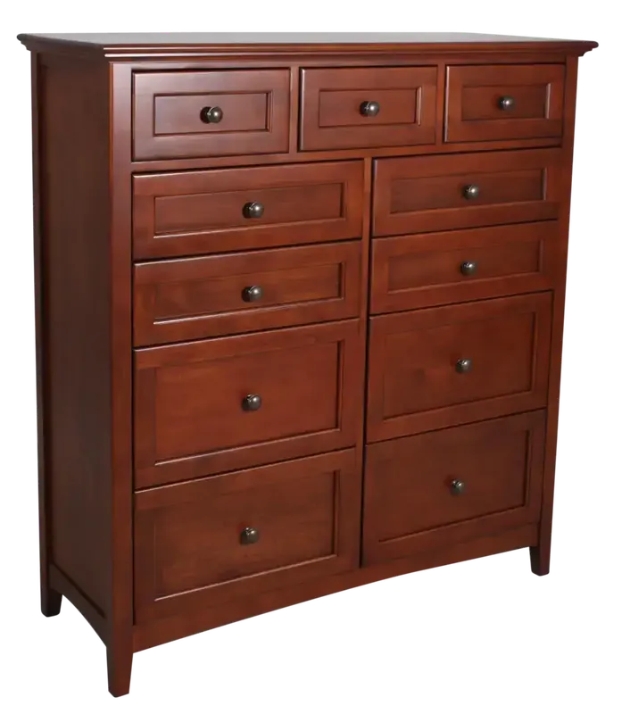 Whittier Wood McKenzie 11-Drawer Chest