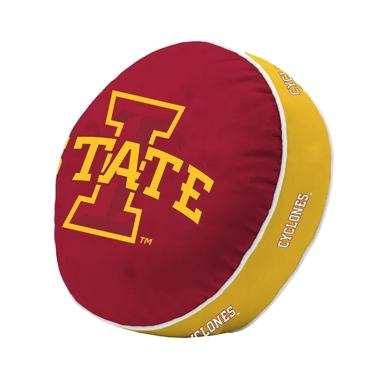 Logo Brands Iowa State Cyclones Puff Throw Pillow - 15 x 15