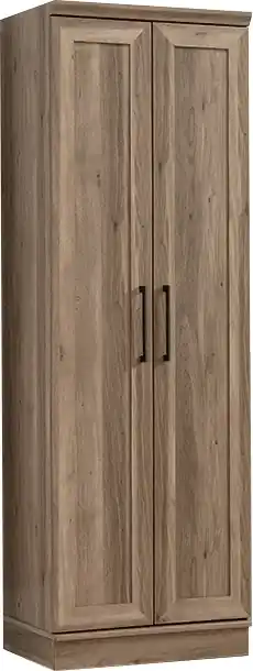 Sauder Home Plus Storage Cabinet in Salt Oak