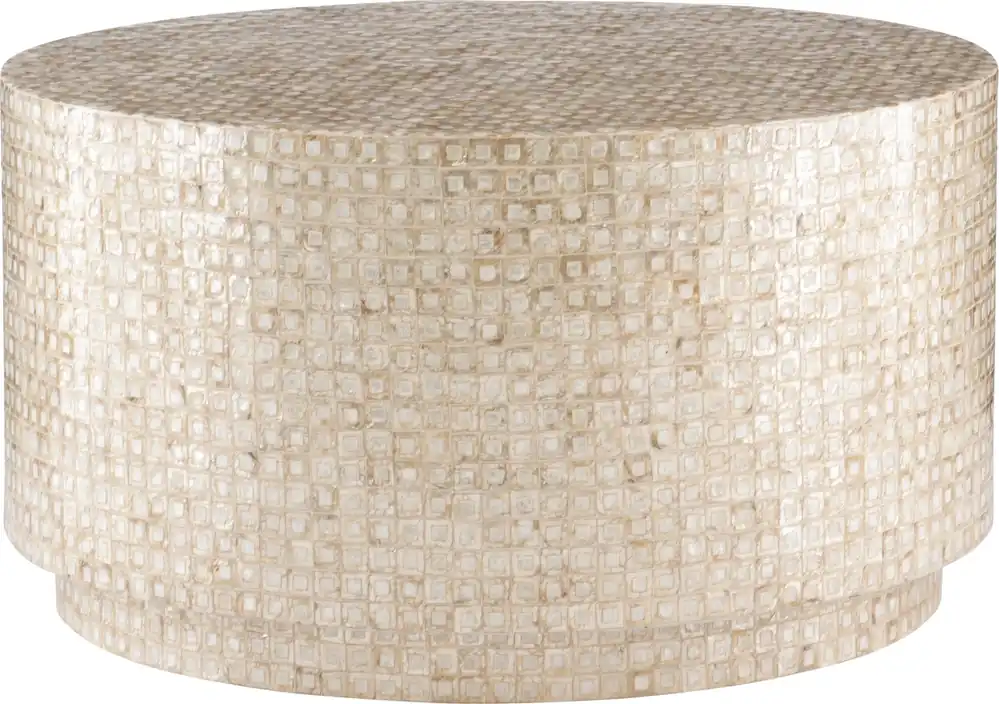 Linon Capiz Coffee Table