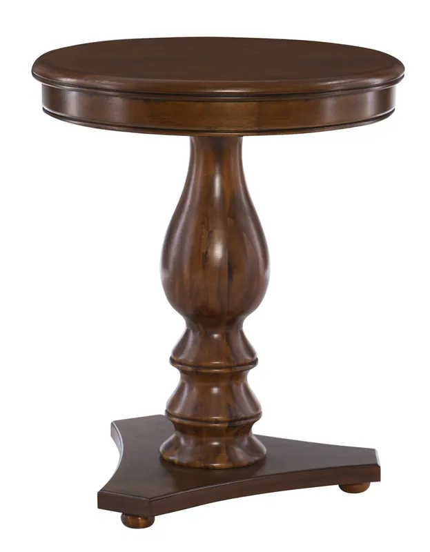 Powell Hannon Hazelnut Side Table