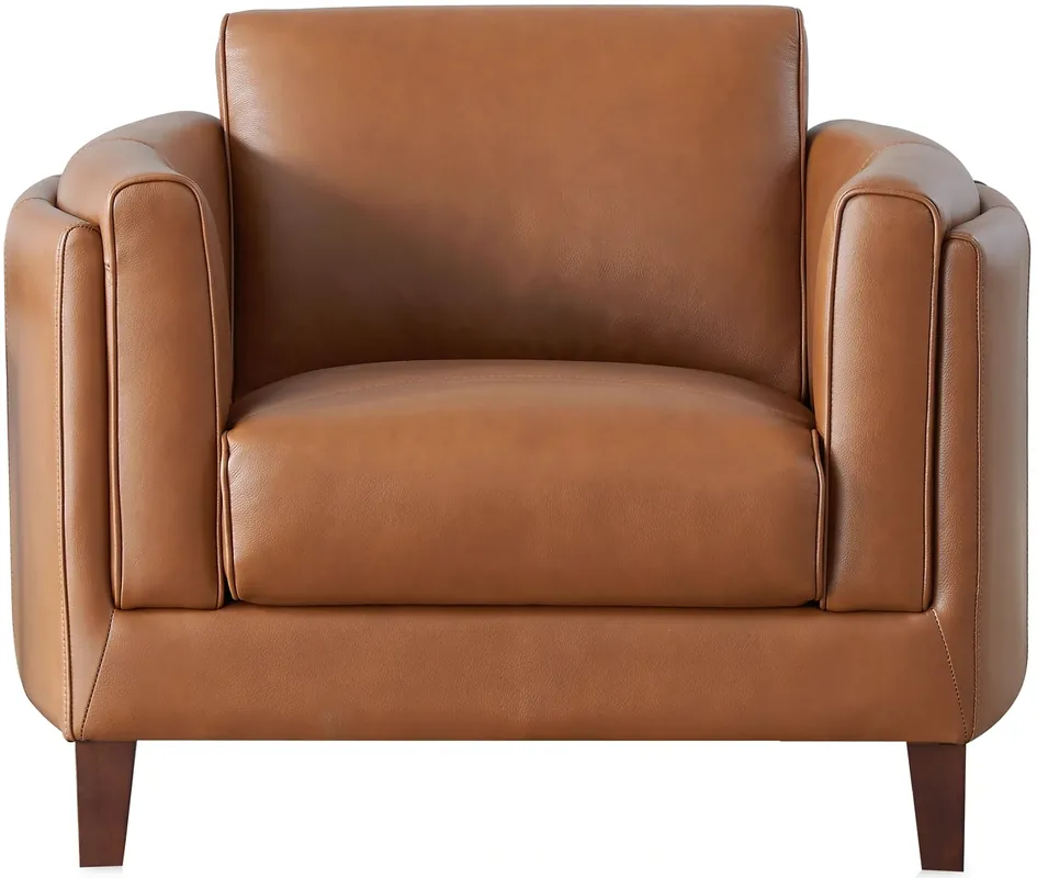Hydeline Maui Leather Chair
