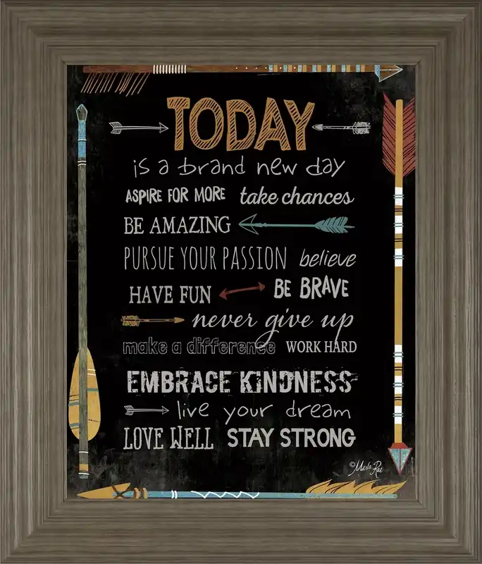 Classy Art Today Is A Brand New Day 22 X 26