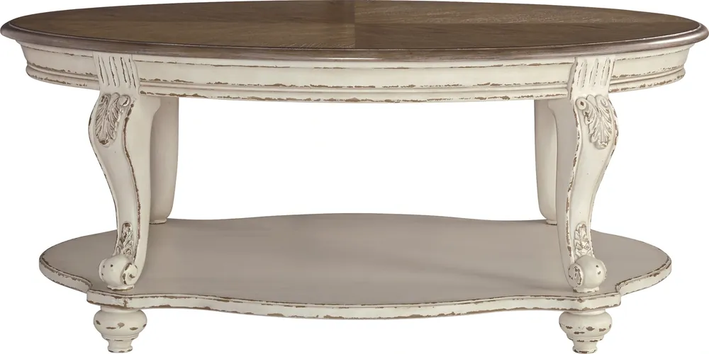 Ashley Realyn Oval Coffee Table