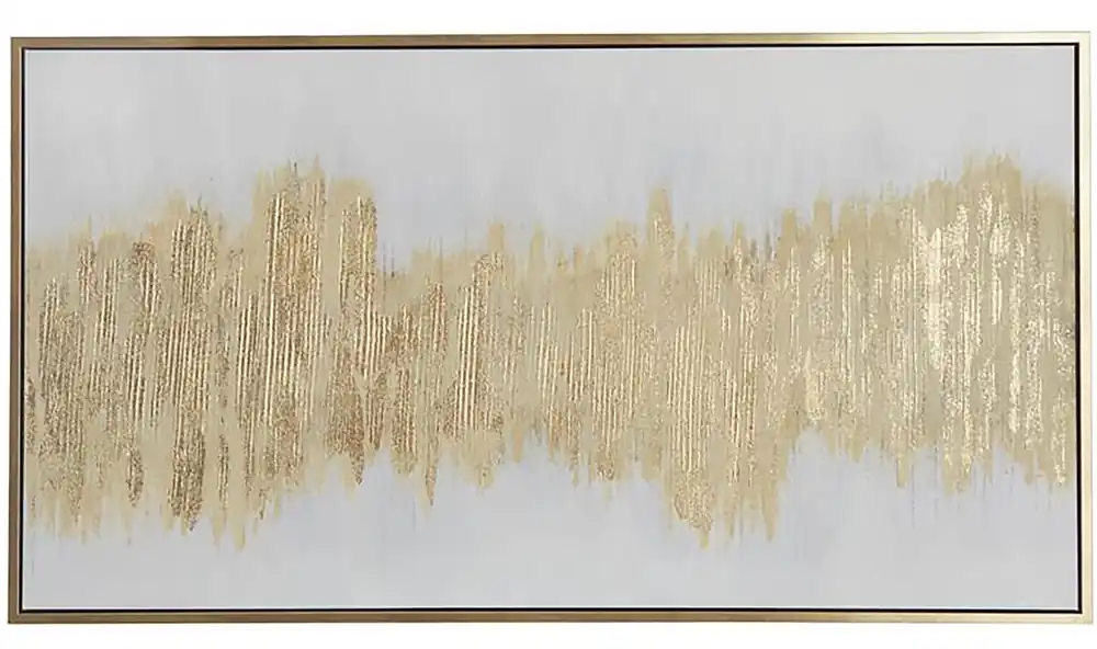 Deco Marché Gold Contemporary Wall Art