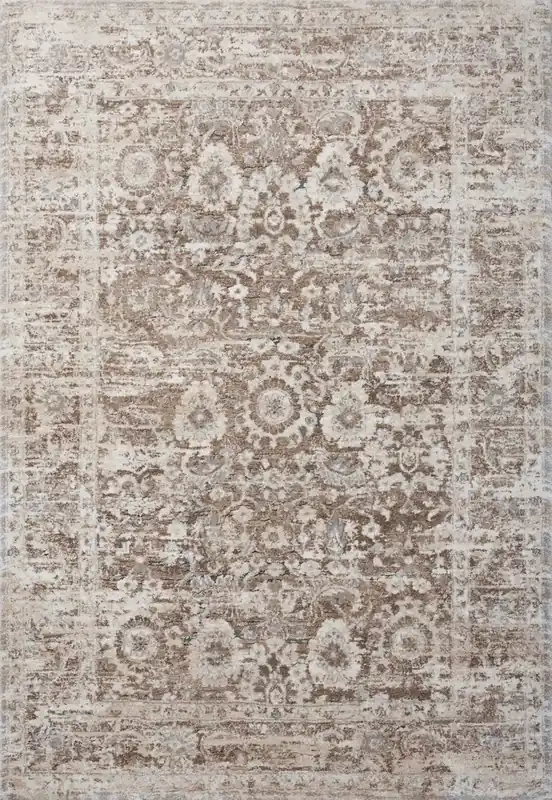 Loloi Theory Rug in Mocha - 5.3 x 7.8