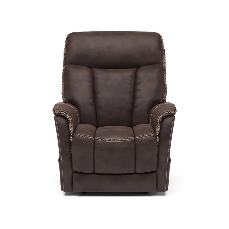 Flexsteel Atlas Brown Power Lift Recliner