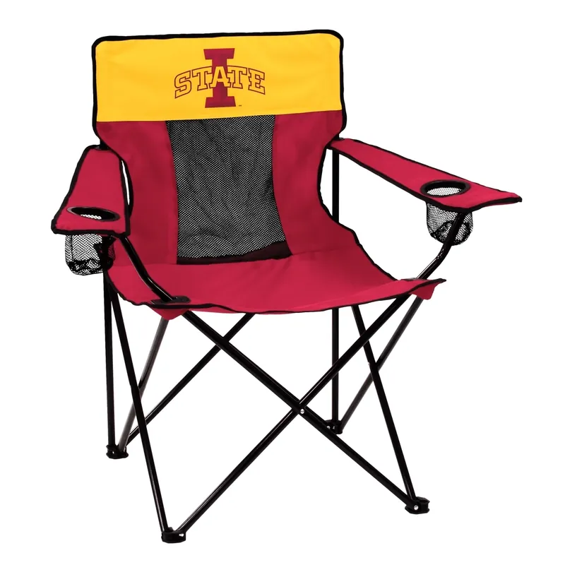 Logo Brands Iowa State Cyclones Elite Outdoor Folding Chair