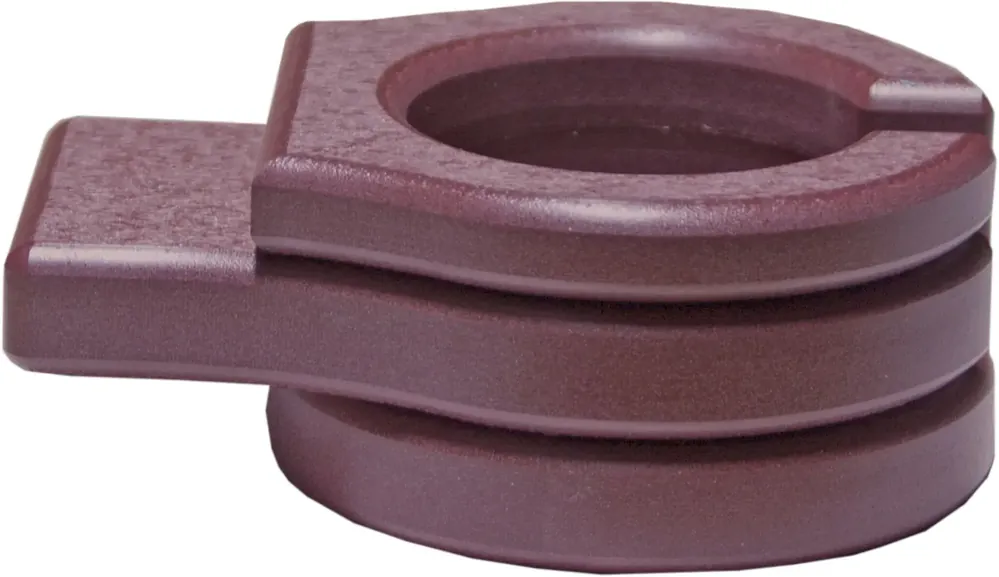Amish Outdoors Adirondack Cherry Stationary Cup Holder
