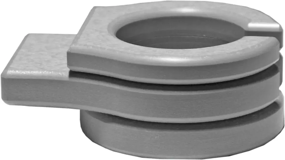 Amish Outdoors Adirondack Gray Stationary Cup Holder