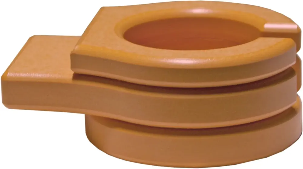 Amish Outdoors Adirondack Tangerine Stationary Cup Holder