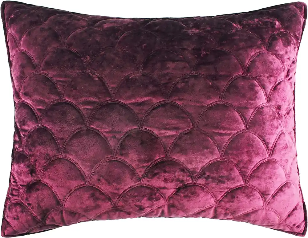 Levtex Home Ellora Velvet Plum Standard Sham