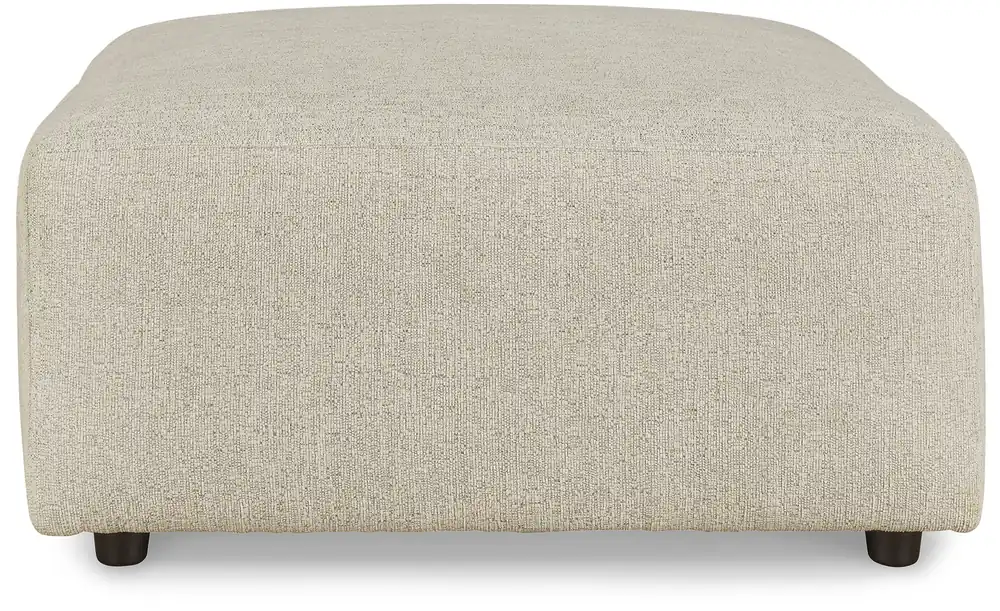 Ashley Edenfield Oversized Linen Ottoman